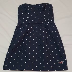 S Hollister strapless sun dress